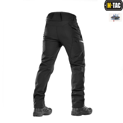 Штаны Soft Shell Winter Black M-Tac