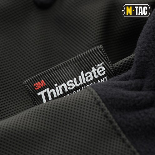 РУКАВИЧКИ FLEECE THINSULATE BLACK M-Tac