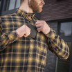 СОРОЧКА REDNECK SHIRT NAVY BLUE/YELLOW М-Тас