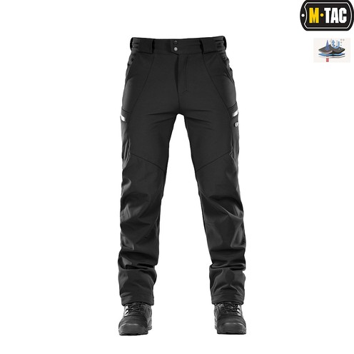 Штаны Soft Shell Winter Black M-Tac