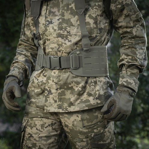 Пояс тактичний War Belt Laser Cut Ranger Green М-Тас