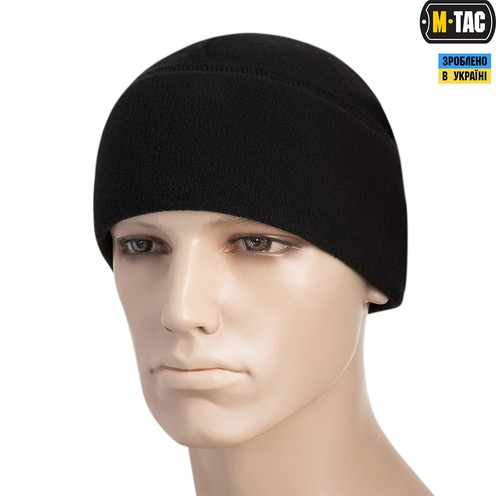 Шапка Watch Cap Elite фліс (260 г/м2) with Slimtex Black M-Tac