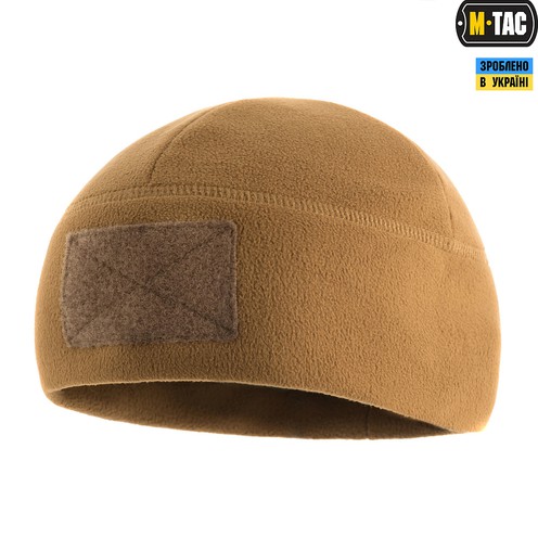 Шапка Watch Cap Elite флис (270 г/м2) с липучкой Coyote Brown M-Tac