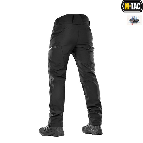 Штаны Soft Shell Winter Black M-Tac