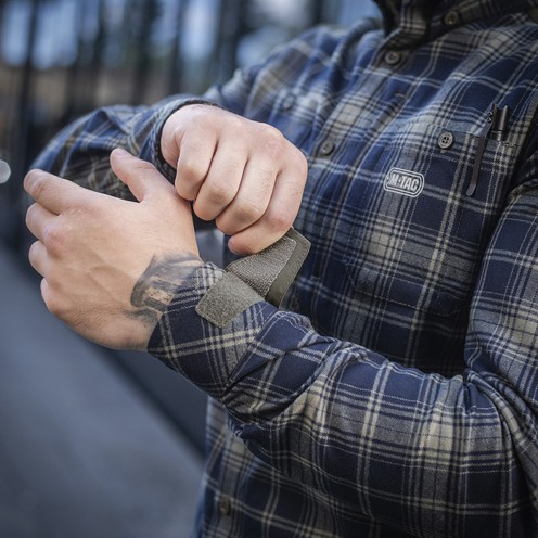 СОРОЧКА REDNECK SHIRT OLIVE/NAVY BLUE M-Tac