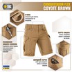 Шорти Conguistador Flex Coyote Brown M-Tac