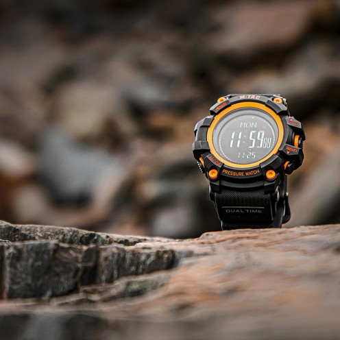 Годинник тактичний Adventure Black/Orange M-Tac