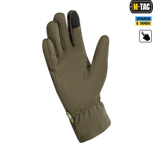 Рукавички Winter Soft Shell Olive M-Tac