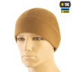 ШАПКА WATCH CAP ELITE ФЛІС (320Г/М2) COYOTE BROWN M-Tac