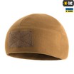 Шапка Watch Cap Elite фліс (270 г/м2) з ліпучкою Coyote Brown M-Tac