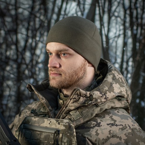 Шапка Watch Cap Elite флис (270 г/м2) Dark Olive M-Tac