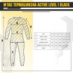 Термобелье Active Level I black M-Tас