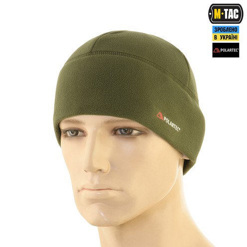 ШАПКА WATCH CAP ФЛІС LIGHT POLARTEC ARMY OLIVE M-Tac