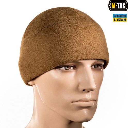 Шапка Watch Cap Elite флис (270 г/м2) with Slimtex Coyote Brown M-Tac