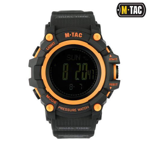 Годинник тактичний Adventure Black/Orange M-Tac