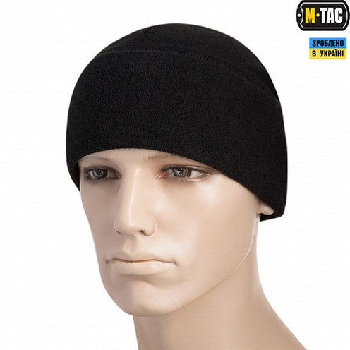 Шапка Watch Cap Elite фліс (270 г/м2) with Slimtex Black M-Tac