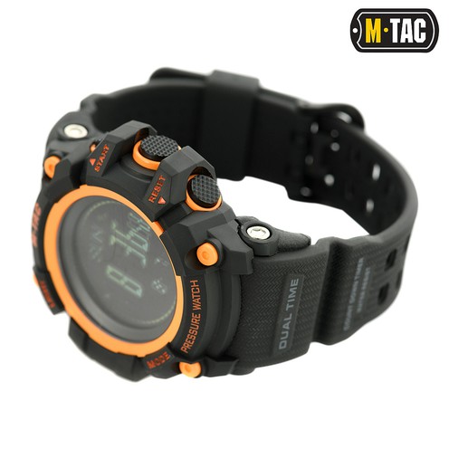 Годинник тактичний Adventure Black/Orange M-Tac